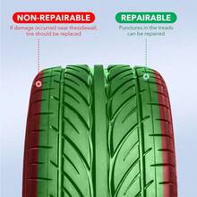 59x KFZ PKW Pannenset Flickzeug Flicken Autoreifen Platte Reifen Reparatur Satz