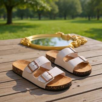 New Solid Color Sandals, Summer