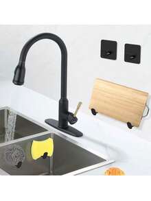 2pcs Adhesive Towel Hooks/Bathroom Wall Hooks - Black/Silver Heavy Duty Self-Adhesive Hooks, Can Be Stuck On Bedroom, Kitchen Doors To Hang Bathrobes, Coats, Clothes, Towel/Coat Hooks, Wall Hooks, Stick On Bathroom Or Kitchen, Stainless Steel Material, 4pcs Set, Home Decor, Valentine's Day Gift, 2026 Essential - Multicolor - View 5