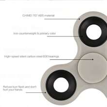 1 st högkvalitativ tri-spinner fidgetleksak, spiralformad triangelfingerspinner i rostfritt stål med stresslindrande leksak, perfekt present till födelsedag, jul, halloween