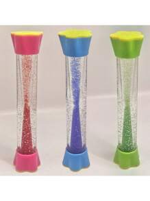 Sensory Tubes Set - Calming Toys For Kids - With Glitter Bottle, Gravity Spinner, Bubble Drop Spiral Tube - Promotes Calmness & Independent Play - Securely Sealed, No Leaks-3 Packs