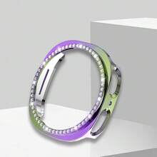 Przynieś diamentową obudowę zegarka pasującą do Galaxy Watch 8 40 mm 44 mm, odporna na wstrząsy, z ramką zderzaka, bez folii ochronnej na ekran