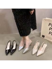 Women Pumps - 黑色 - 查看 4