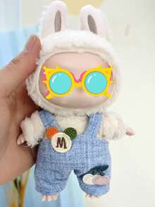 [仅衣服] 17cm 第二代 Sit-Sit Party 适合 心形毛衣+牛仔裤服装挂件