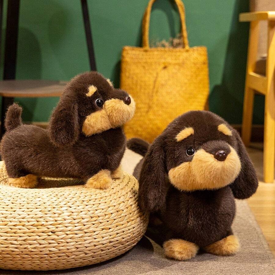 Funny And Cute Long Pillow Dog Soft European Mink Long Sausage Dog Doll Suitable For Living Room Sofa Decoration Children Sleep With Comfort Doll Halloween Christmas Gift Plush Toy