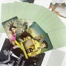 Mystical Moment Oracle Cards. For Family Gatherings, Party Games, Paper Materials, Suitable For Party Games, Divination And Holiday Gatherings, It Is The Perfect Christmas Gift - Suitable For All Ages! A Spiritual Tool For Meditation And Healing, Looking Into The Future, An Ideal Choice For Beginners. - Oracle Of Mystical Moments - View 8