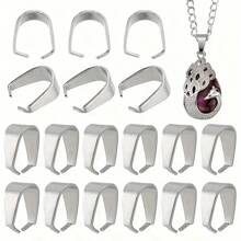 10/100pcs Stainless Steel Lobster Clasp Pendant Connector, Bracelet Necklace DIY Jewelry Accessories