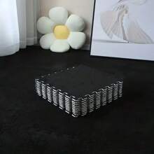 12pcs Thicker Non-Slip Bedroom & Living Room Interlocking Carpet Tiles, Soft & Waterproof Floor Mat Gifts Birthday Graduation