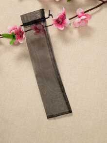 闪亮女士手扇，大型派对风格折叠扇，生日主题表演和节日舞蹈礼物套装 - 多色 - 查看 10