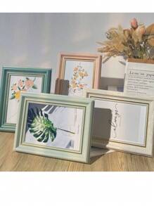 Moldura de Foto 6 Polegadas 8 Polegadas Parede Desktop Decoração Doméstica Galeria Foto Estúdio Moldura de Foto Retrô Parede de Fotos