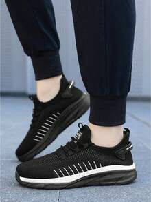 Zapatos de verano para hombres, zapatos deportivos para hombres, de malla transpirable, suela suave y cómoda, zapatos para correr casual