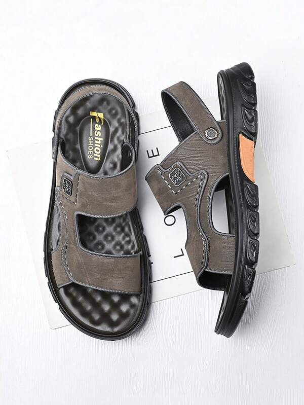 Men's Casual Sandals, Breathable, Water-Resistant, Non-Slip Beach Shoes