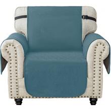 YSTYLE 1/2/3/4 Seater Sofa Cover With Armrests, Universal Armchair Cover, Non-Slip Sofa Cover, Scratch-Resistant Sofa Cover, Stain-Resistant Sofa Cover, Sofa Protector For Cats And Dogs - Dark Green - View 7