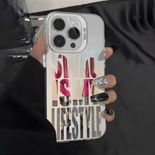 Pop Girl Swag Is My Lifestyle Aesthetic Phone Case For IPhone 16 Pro Max Case 16E 11 15 14 13 12 Pro Max Case Shockproof Phone Case Cool Birthday Gift For Women GirlSuitable For IPhone 17 Air - 透黑 - 查看 7
