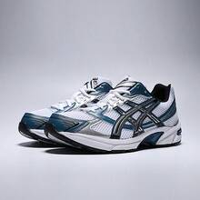 Asics Gel-1130 女士休闲运动鞋 透气缓震 轻便 多功能通勤日常穿着 白色 1203A609-103 - 白色 - 查看 6