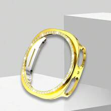 Przynieś diamentową obudowę zegarka pasującą do Galaxy Watch 8 40 mm 44 mm, odporna na wstrząsy, z ramką zderzaka, bez folii ochronnej na ekran