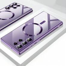 兼容三星S25、S25+、S25 Ultra、S25 Edge手机壳，支持无线充电，电镀边缘防震耐用，提供全方位保护。也兼容S24、S24+、S24 FE、S24 Ultra、S23、S23+、S23 FE、S23 Ultra、S22、S22+、S22 Ultra、A35、A55、A05、A15、A06、A16、16、15、14、13、12、11 Pro Max Plus、7、8、SE、7P、8P、X、16e。