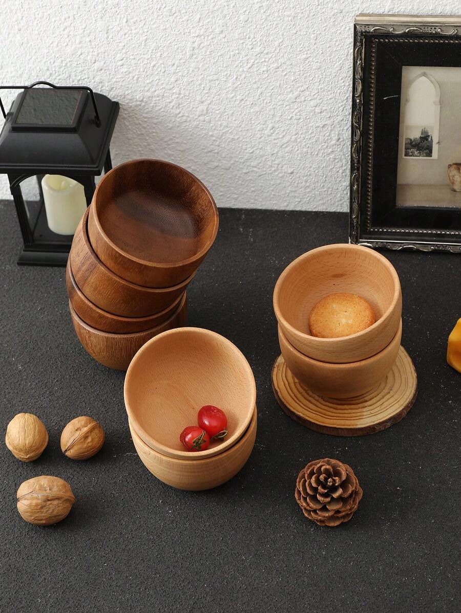 8件/4件/1件木碗套装，红木碗，山毛榉木碗，木碗套装