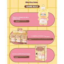 3-Year-Old Wawa - Xisi Little Bear Bakery (Facial Expressions And Eye Colors Are Randomly Matched, The Picture Is For Reference Only) Series, Pendant Blind Box, Zipper Bag, Coin Purse, Storage Box, Card, Figurine Blind Box, PVC Material Gift Decor, Holiday Gift, Valentine's Day Gift, Birthday Gift, Gift Box, Figurine Decor, Car Decor, Office Decor, Collection Series, Model Figurine, SSR Limited Edition Blind Box, BJD, Stress Relief