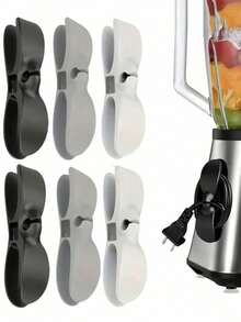 [存储总体规划] 厨房电缆整理器，家用电器电线支架，插头固定夹，数据线整理器，适用于厨房、卧室、客厅、办公室存储，厨房存储和组织，电缆整理器，存储和组织，挂钩，颜色和款式随机