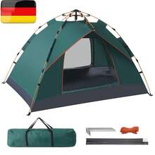 3-4 Man Automatic Instant Double Layer -Up Camping Tent Waterproof Outdoor - 1 - View 1