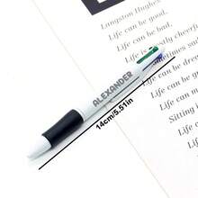 50支/套定制多色圆珠笔，4色可伸缩可爱护士笔，4合1笔，适用于学校，学生，护士笔记，白板，办公用品，节日礼物，学校用品，返校 - 彩色 - 查看 22