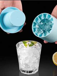 Large Capacity Silicone Ice Tray | 40-60 Grid Demolding Artifact | Flexible Ice Making Box | One Click Pop-Up Non Stick Ice | Kitchen Commercial Ice Tray | Beverage Shop | Milk Tea Shop Ice Making Artifact/Coffee Ice Hockey Mold | Home Cocktail Whiskey Ice Hockey Box/Cocktail Ice Cube | Mother And Baby Freezer | Outdoor Party | Party Ice Tray