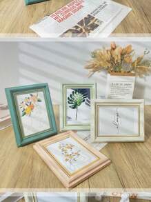 Moldura de Foto 6 Polegadas 8 Polegadas Parede Desktop Decoração Doméstica Galeria Foto Estúdio Moldura de Foto Retrô Parede de Fotos