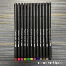 12pcs Fine Tip Colored Liner Pens, Student Art Outlining Pens For Children's Doodles, Drawings, Sketches, Manga, Journaling, Back To School Supplies