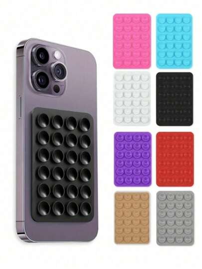 Suporte para capa de celular com ventosa de silicone, 1/3/6 peças, Octobuddy, suporte adesivo para celular, suporte adesivo para celular (limpe cuidadosamente antes de usar para garantir que a superfície esteja limpa e plana). Só pode ser usado após meia hora de colagem. É um excelente presente para familiares e amigos, um presente de aniversário, um presente de Natal, um item essencial para viagens e um item essencial para dormitórios.