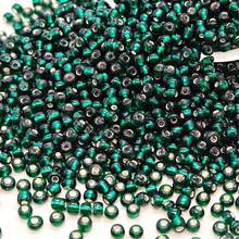 1 Bộ 150 hạt đơn sắc, 1800 hạt thủy tinh 12 màu thủ công DIY, 3mm, Thích hợp để làm đồ trang sức DIY, Thiết kế dệt, Bộ dụng cụ làm đồ trang sức - Hạt bạc 3mm - Xem 15
