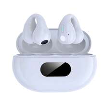 New Senyang True Wireless Clip-On Sport Headset Music Comfortable Earbuds TWS HIFI Dolby Bass 9D Stereo HD Calling Earphones For Android Compatible With Iphone Cellphone Gaming Earpieces Smart Headphones - 均碼 - 查看 9