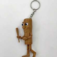 3D打印Tungtungsahur和Tralalo鲨鱼手工制作爆炸Tung臂可移动手工制作 - 彩色 - 查看 8