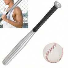 28'' Heavy Metal Baseball Rounder Softball Bat Silver Pole Stick Stainless - Variant1 - View 4