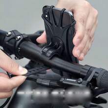 1 件硅胶自行车/摩托车手机支架，自行车手机导航安装支架 - 彩色 - 查看 6