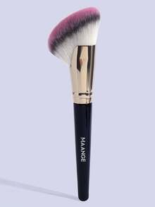 MAANGE 1pc Sickle Shaped Contouring Brush,Professional Makeup Tools With Soft Fiber For Easy Carrying,Brush For Travel