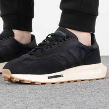 Adidas Originals RETROPY E5 Casual Sneakers, Fashionable Low-Top Unisex Shoes, H03080 - Black - View 2