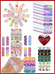 30片色彩缤纷的创可贴，搭配各种趣味图案，绝对是万圣节必备单品。多种选择和惊喜等你来发现，包括派对、家庭急救包、伤口护理贴、霸气恐龙、可爱独角兽、迷人美人鱼、冰淇淋蛋糕等独特图案。 - 彩色 - 查看 1