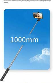 Selfie Stick Tripod, 3 In 1 Extendable & Portable  Tripod Selfie Stick With Wireless Remote Compatible With  16 15 14 13 12 11 Pro Xs Max 8 7, Galaxy Note10/S20/S10/OnePlus 9/9 PRO Etc,9969562