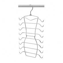 8 Tier Underwear Hanger Metal Seamless Design Bra Tank Top Hangers Save Space Display Closet Organizers Camisoles - Multicolor - View 13