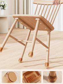 4 件耐磨防滑家具腿套 - 耐用的椅子和桌腿保护套，适合直径 0.79-1.18 英寸至 1.57-1.97 英寸，塑料材质，降噪 - 彩色 - 查看 7