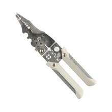 Multifunctional Crimping Pliers Stripping Wire Strippers Twisting Separation 092B-BXQ - 銀色 - 查看 2
