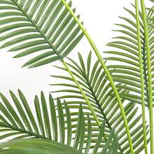 4FT Artificial Areca Palm Potted Fake Dypsis Lutescens For Home Office