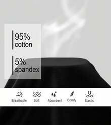 Cotton Period Underwear For Women, Easy Clean Menstrual Briefs - Dark-6pack - View 4