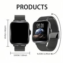 SIMSONLAB Smartwatch With Wireless Call/Dial, Multiple App Reminders, Unisex, Sports Watch, Customizable Wallpaper, Compatible With IOS/Android - Multicolor - View 7