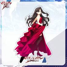 حامل شخصية أكريليك كبير Fate/Stay Night - بضاعة تذكارية لمحبي الأنمي - هدية عيد ميلاد - ديكور مكتبي قابل للجمع - متعدد الألوان - مشاهدة 3
