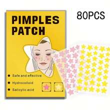 160 张彩色星星脸部装饰贴纸，创意个性化贴纸适合所有肤质 - 彩色 - 查看 7