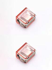 2/4pcs Denim Hem Clips, Chest Protector Tool, Buttonless Adjustable Pants Clips, Pants Length Adjuster - Multicolor - View 6