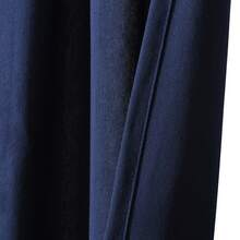 LUSH DECOR Boho Pom Pom Tassel Linen Window Curtain Panel Navy Single 52X84 Halloween-Fall Decor-Room Decor - Hải quân - Xem 7