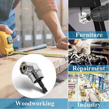 2025 新款 105° 角螺丝刀 1 件套六角轴工具适用于工艺品家具汽车维修 DIY 五金套件